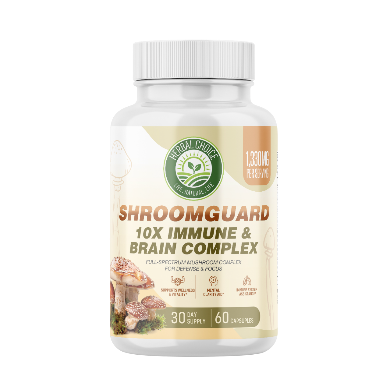 Shroomguard 10x Immune & Brain Complex
